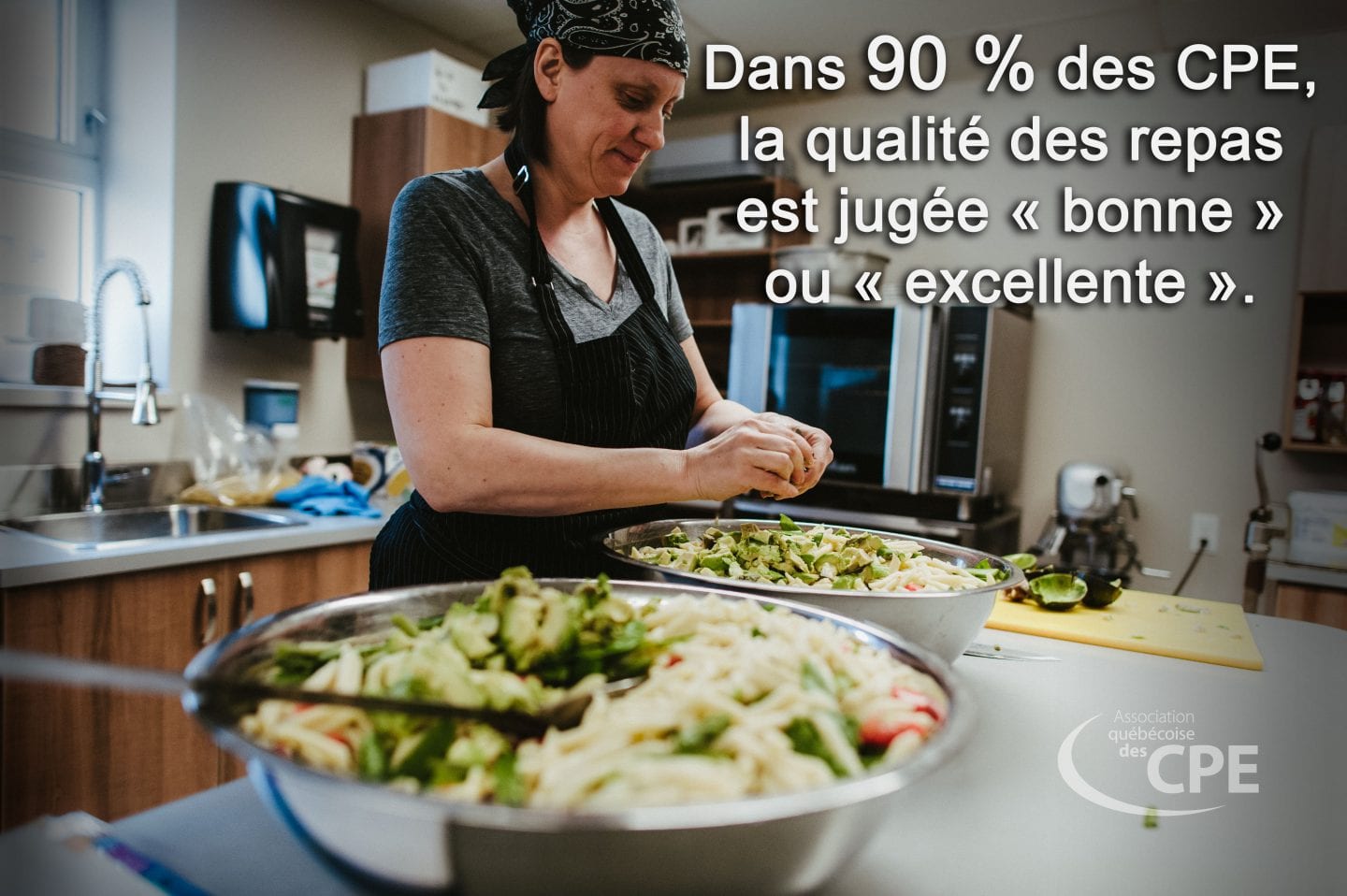 Saviez-vous que : Au CPE, on mange bien!