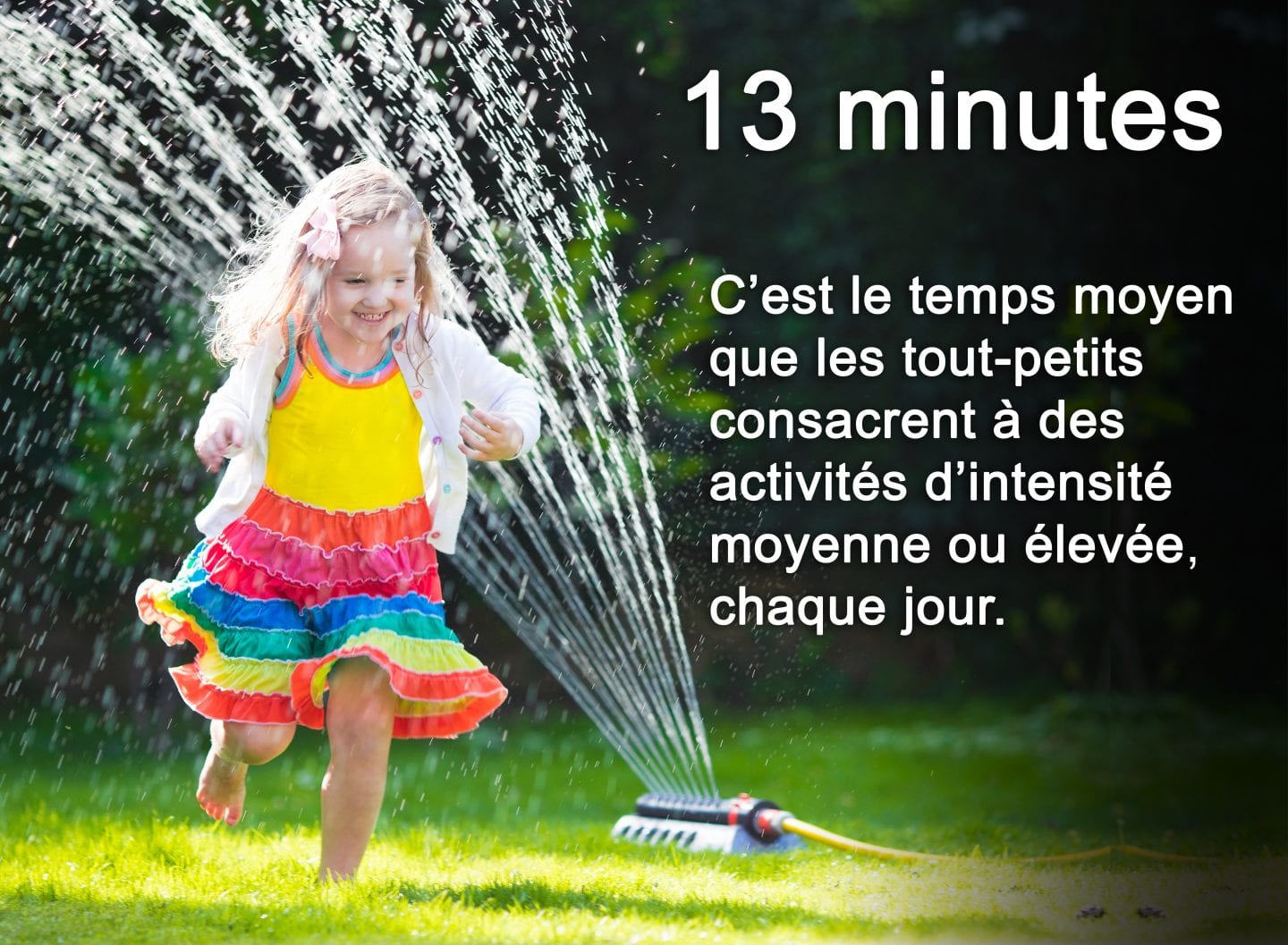 13 minutes par jour : les enfants ne bougent pas tant que ça!