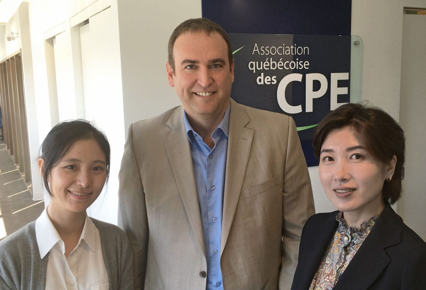 Une journaliste coréenne à l’AQCPE