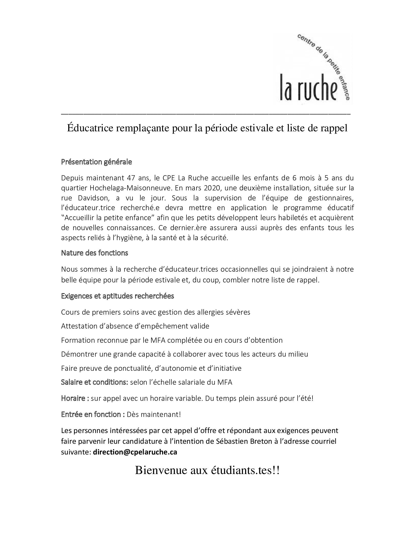 Logo emploi